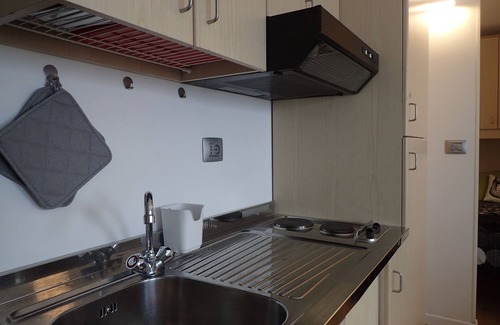 Passo del Tonale Apartamento | Apartamento con cocina a 300 m de las pistas de esquí, en los Alpes italianos