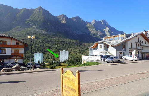 Passo del Tonale Apartamento | Apartamento con cocina a 300 m de las pistas de esquí, en los Alpes italianos