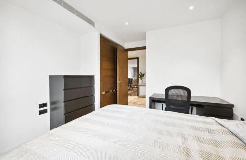 Sands End Apartamento | Apartment with main bedroom facing the river Thame