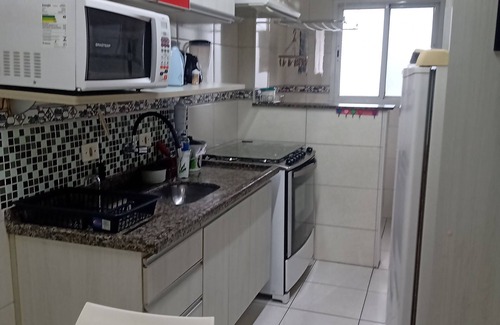 Aviacao Apartamento | Apartment with Pool and Barbecue Praia Grande Aviação