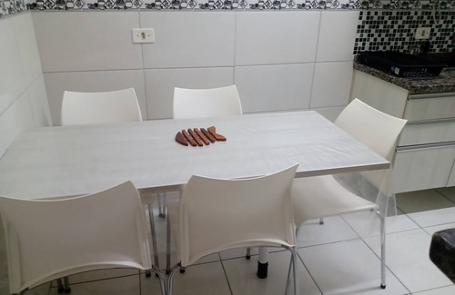 Aviacao Apartamento | Apartment with Pool and Barbecue Praia Grande Aviação