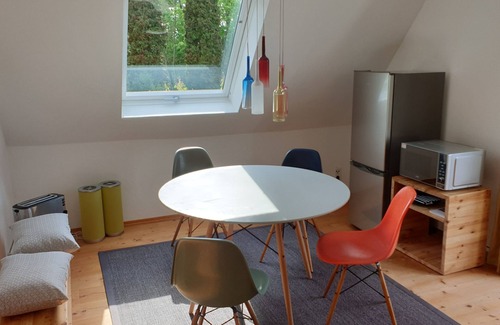 Wabe-Schunter-Beberbach Apartamento | Apartamento con azotea en el campo
