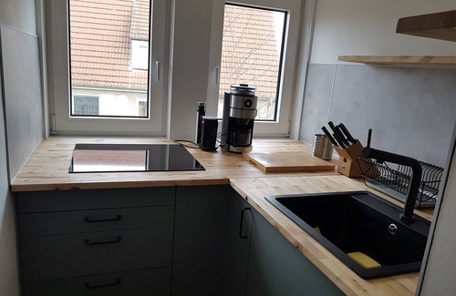 Wabe-Schunter-Beberbach Apartamento | Apartamento con azotea en el campo