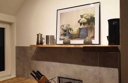 Wabe-Schunter-Beberbach Apartamento | Apartamento con azotea en el campo