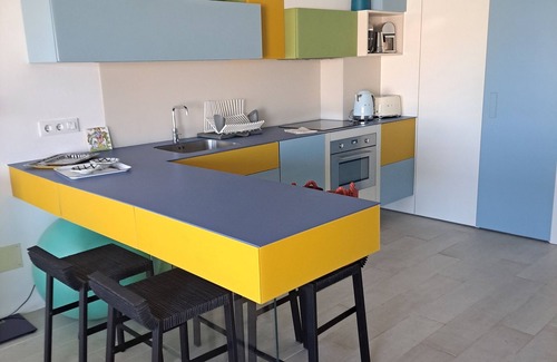 La Savina Apartamento | Apartamento con vistas mar El Aguamarina, situado en el puerto de la Savina.