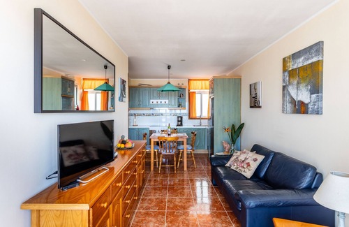 Tazacorte Apartamento | Apartamento con vistas al mar.