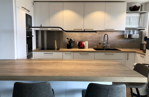 Nice Apartamento | Apartment with sea view 2 min from the beach, terrace, swimming pool and parking