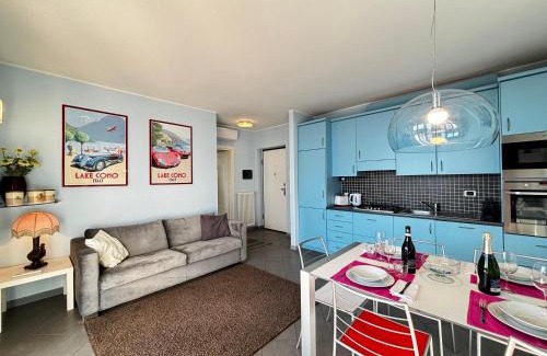 Santa Maria - Rezzonico Apartamento | Apartment with swimming pool, lake view, parking - Larihome A72