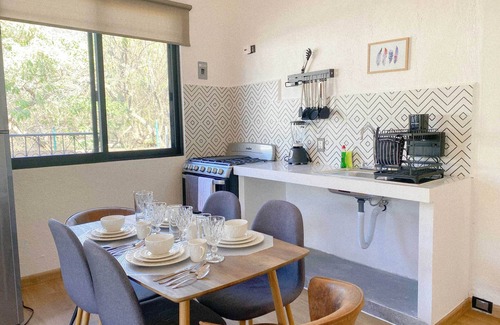 Tepoztlán Apartamento | Departamento con Vista a las Montañas de Tepoztlán