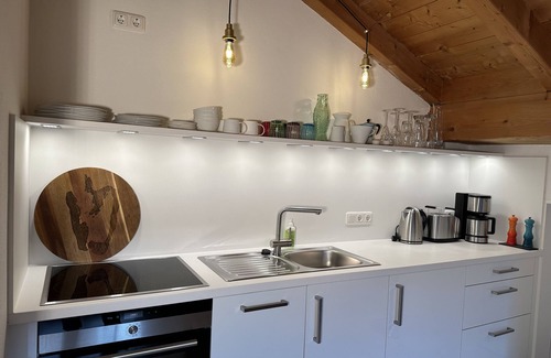 Untergrainau Apartamento | Nuevo !!! Entre diciembre de 2017a Sueño apartamento con vistas a la montaña para 2 personas.