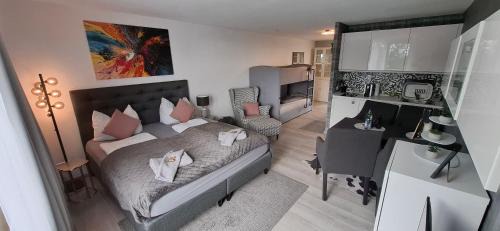 Sankt Englmar Apartamento | Apartment Wohlfühloase mit Pool und Sauna bis 5 Personen