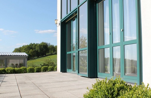 Obertiefenbach Apartamento | Apartamento patio Spriestersbach, hermosa, tranquila zona rural