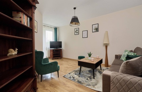 Psie Pole Apartamento | Apartment Zaułek Rogoziński with Balcony