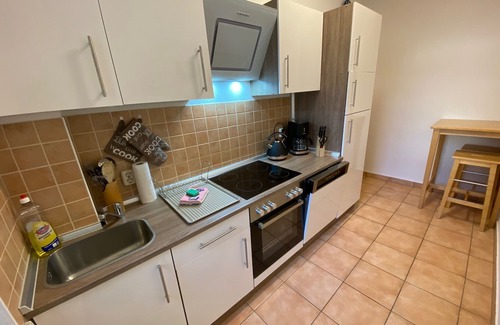 Mitte Apartamento | Apartment Zur Schleuse with fireplace, garden, family-friendly.