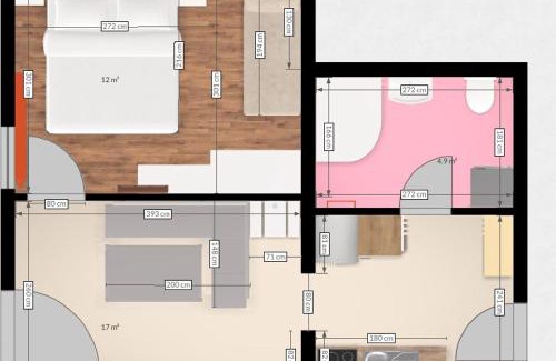 Rangersdorf Apartamento | Apartments Margarethenbad