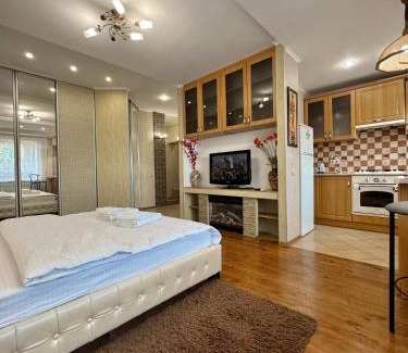 Podil Apartamento | ApartPoltava Стильна квартира біля Білої Альтанки, серце Полтави