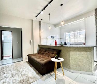 Formosa Apartamento | Ape Elegance com ar condicionado cama queen no centro