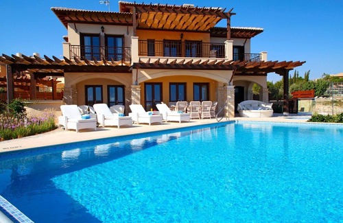 Aphrodite Hills Villa | Colinas de Afrodita Mythos Collection | Villa Poseidon | Piscina privada | Vista al mar | 4 dormitor
