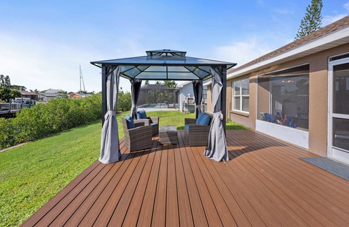 Apollo Beach Casa | Apollo Beach Waterfront 4BR+Dock+Near Tampa
