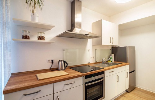 Oberderdingen Apartamento | Aposto Apartamento 1 con terraza privada y Wi-Fi