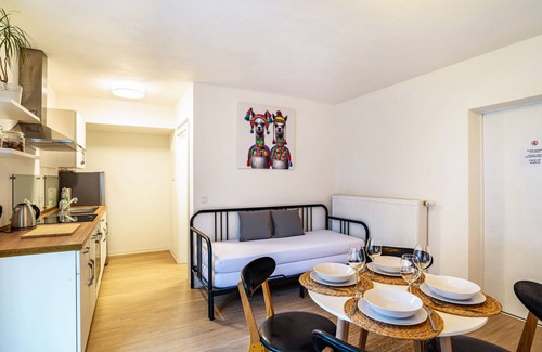 Oberderdingen Apartamento | Aposto Apartamento 1 con terraza privada y Wi-Fi