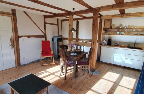Pantow Apartamento | App Freterg Holt with fireplace (40m², 2-4 p.), near Binz in dreamlike location