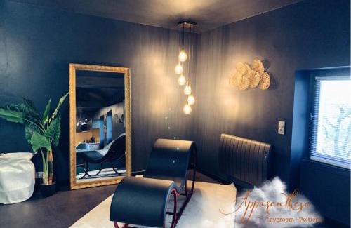 Poitiers Apartamento | Apparenthèse Love Room Jacuzzi Sauna