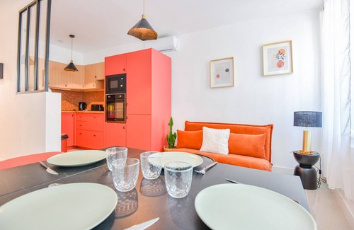 1st Arrondissement Apartamento | Appart 2 ch clim proche Vieux-Port Gare St-Charles