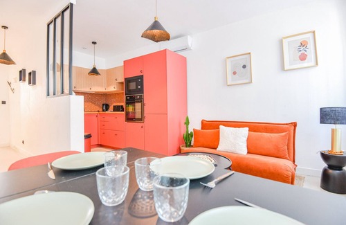 1st Arrondissement Apartamento | Appart 2 ch clim proche Vieux-Port Gare St-Charles