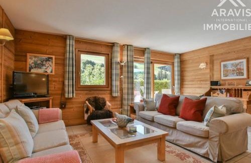 Le Grand-Bornand Apartamento | Appart 4 étoiles au Chinaillon : 4 chambres pour 9 pers, grande terrasse sud, proche pistes et village - FR-1-391-93