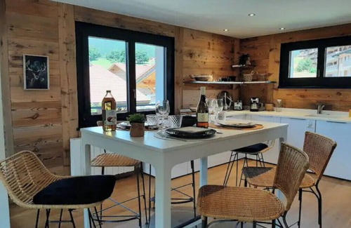 Saint-Jean-de-Sixt Casa | Appart 6 pers-proche Clusaz-Grand Bornand-2mn a pied center village et navette