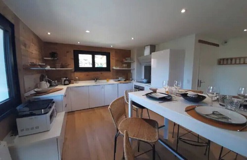 Saint-Jean-de-Sixt Casa | Appart 6 pers-proche Clusaz-Grand Bornand-2mn a pied center village et navette