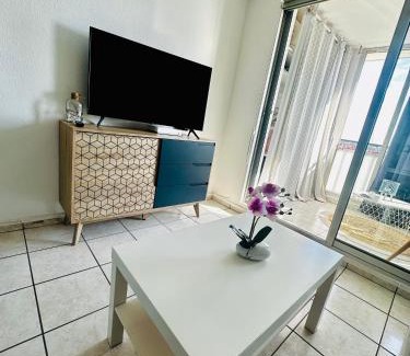 Sete Apartamento | Appart A l'abordage Sète, Gare, parking