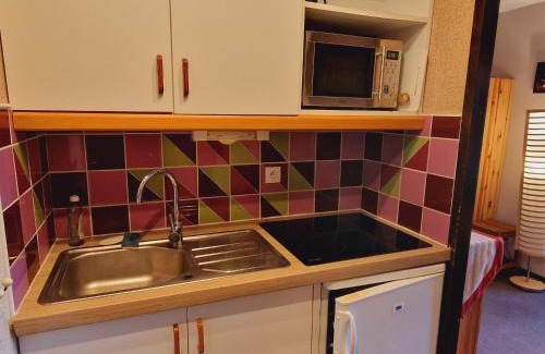 Montalbert Apartamento | Appart cosy 2P+coin montagne, ski aux pieds, proche commerces - FR-1-755-11