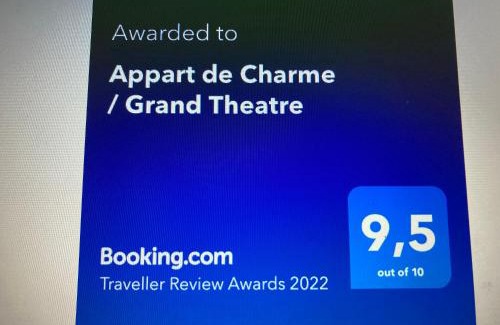 Hotel de Ville - Quinconces Apartamento | Appart de Charme/Grand Theatre