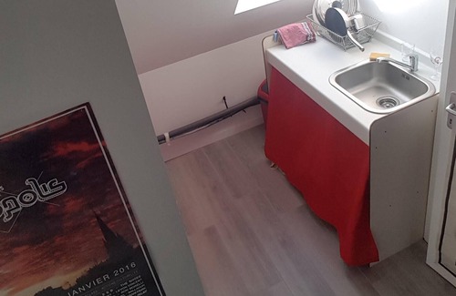 Plouzane Apartamento | "Appart-Etape": T1bis 24m², R + 1, amueblado para 2 o 3 personas, a partir de 2 noches