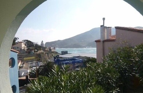 Port-Vendres Apartamento | Appart gran terraza entre vistas al mar y al puerto
