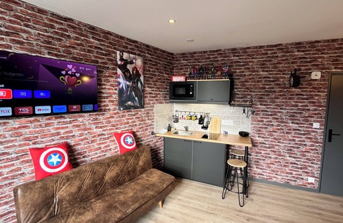 Dole Apartamento | ★ Appart Le Marvel - Coeur center ville proche véloroute - Wifi Netflix ★