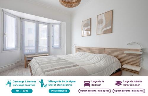 Saint-Brevin-l'Ocean Apartamento | Appart-patio Centre-ville à 100m de la plage
