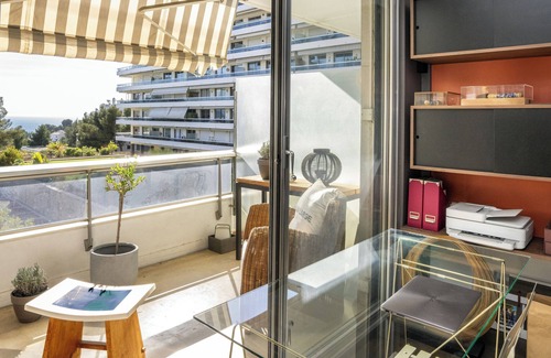 La Plage Apartamento | Appart Standing 2p Dans Résidence Sécurisée/terrasse vue mer / Parking / Prox JO