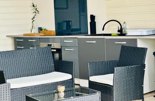 Grand Fond Apartamento | appart T1 avec varangue vue mer et piscine ST GILLES LES BAINS