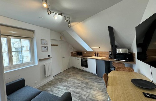 Bauge Apartamento | Appart T2 cosy - 4 pers - Centre Baugé