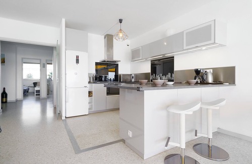 Carnon-Plage Apartamento | Appart T3 para 6 personas RDC, frente al mar con acceso directo a la playa privada