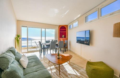 Cap d'Ail Apartamento | Appart vue mer splendide et plage proche de Monaco