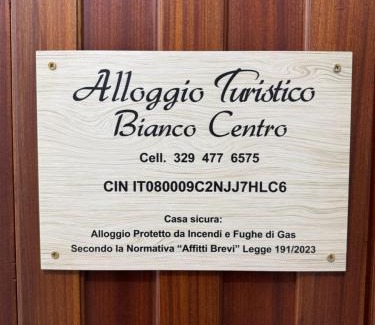 Bianco Apartamento | Appartamento a Bianco centro