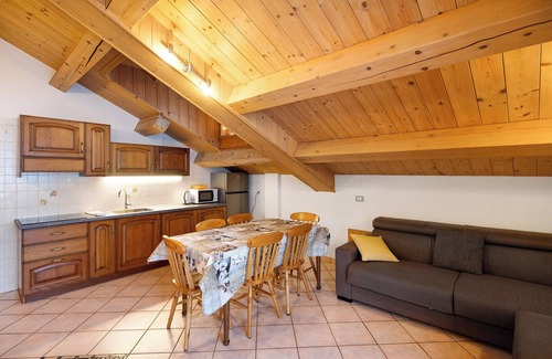 Livigno Apartamento | Apartamento Piz Saliente con vistas a la montaña, Wi-Fi, terraza y jardín