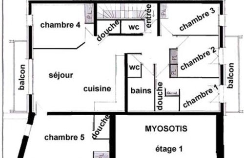 Saint-Martin-de-Belleville Apartamento | appartement myosotis pour 10 personnes