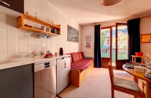 Saint-Martin-de-Belleville Apartamento | Appartement lumineux A proximité des pistes Balcon - FR-1-344-929