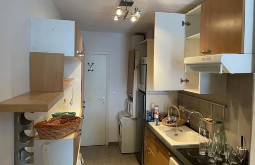 Saint-Etienne-de-Tinee Apartamento | Appartement Auron : Wifi et box - Grand Espace Vert . A Deux pas du Centre
