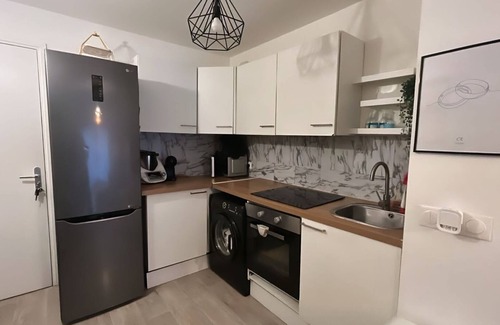 Villeneuve-la-Garenne Apartamento | Appartement Neuf F2 en Face du Quartz